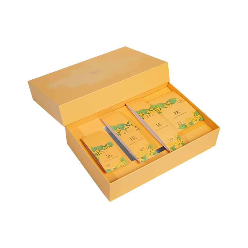 Set de frumusețe de ceai de lux și wellness